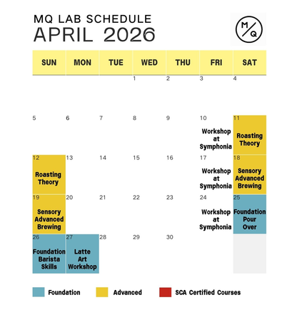 Foundation Barista Skills