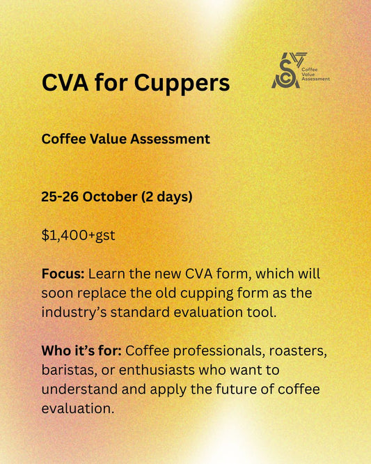 Coffee Value Assessment (CVA) for Cuppers