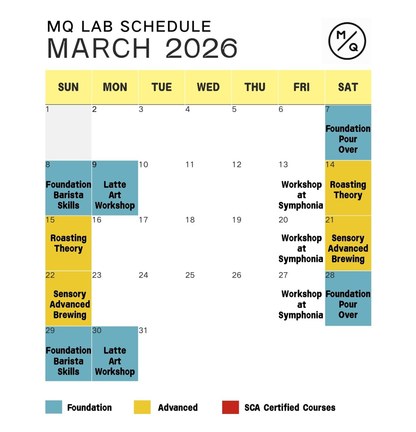 Foundation Barista Skills